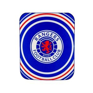 Rangers FC Pulse Pluse Fleece Blanket / Blue/White/Red